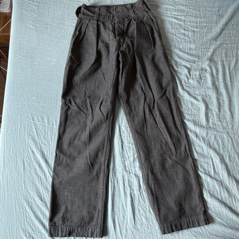 Imogene and Willie Diana Pleated Denim selvedge jeans size 25